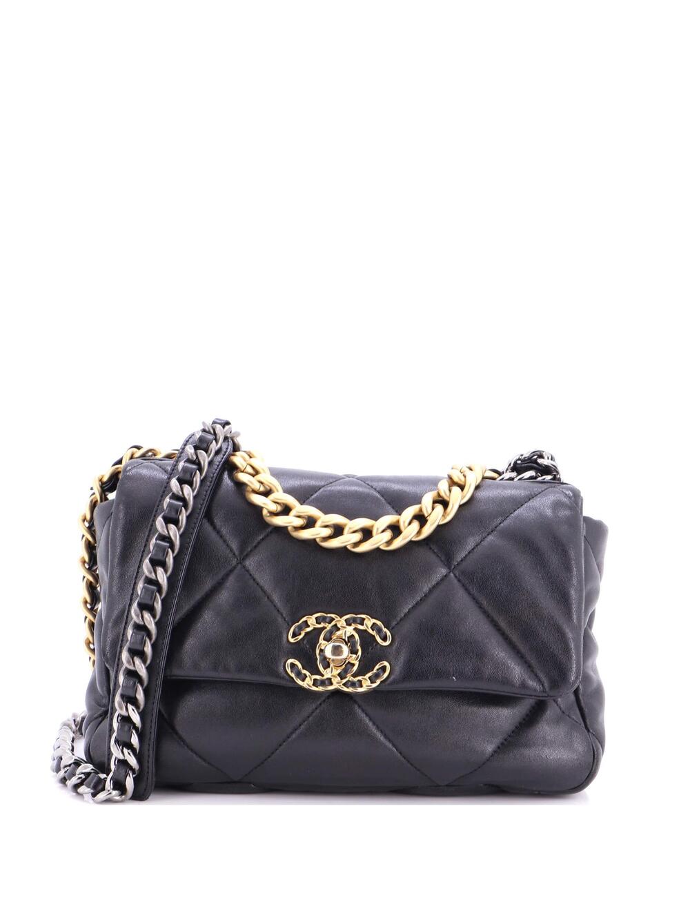 Chanel 19 Flap Bag Quilted Leather #301724C49B